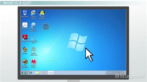 What is a Graphical User Interface (GUI)? - Definition, Components & Examples - Video & Lesson ...