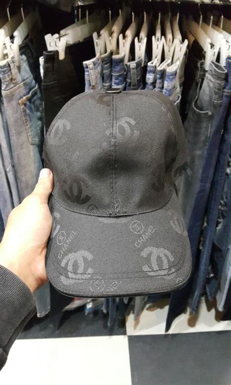 Chanel cap black, Men's Fashion, Watches & Accessories, Cap & Hats on ...