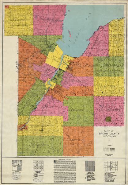 Brown County Wi Map - Cities And Towns Map