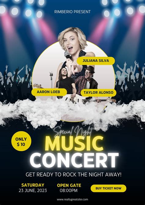 Concert Poster Templates