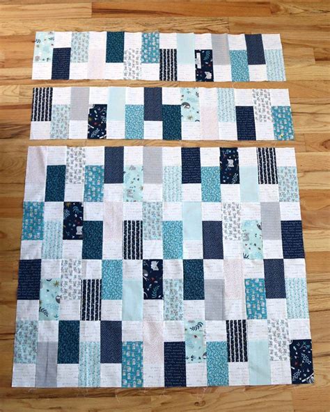 Bricks baby quilt tutorial – Artofit