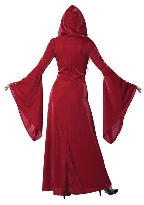 Crimson Robe Women's Costume | Adult Renaissance Costumes