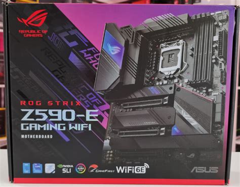 ASUS ROG STRIX Z590-E Gaming WiFi Motherboard Review | eTeknix