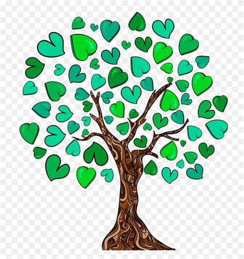 Family Tree Genealogy Clip Art - Family Reunion Tree Clipart - FlyClipart