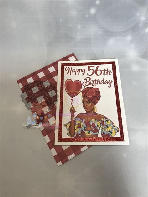 Custom 56th Birthday card. | Happy 56 birthday, 56th birthday, Custom greeting cards