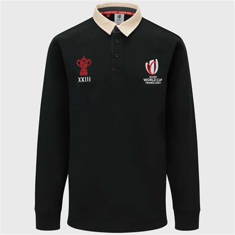 Official Rugby World Cup 2023 20 Unions Patch Long Sleeve Rugby Jersey ...