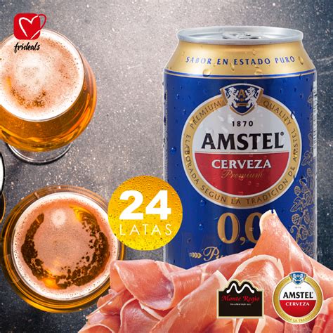 Y para los amantes de la dieta mediterránea ... Mini jamón (aprox 1 kg) + ¡¡24‼ latas de cerveza ...