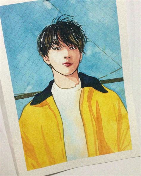 Colorful Paintings, Watercolor Paintings, Kpop Drawings, Korean Art, Literature Art, Fan Art ...