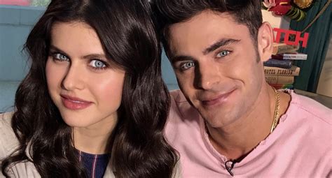 Zac Efron Said the Sweetest Thing About Alexandra Daddario’s Eyes ...