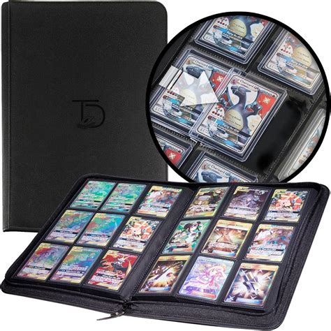 Amazon.com: TopDeck 200 TopLoader Binder - 9 Pocket Card Binder Album ...