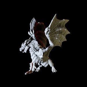 Golden Dragon Miniature for D&D, Dungeons and Dragons, Pathfinder and Many Other Tabletop Games ...