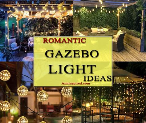 10 Best Gazebo Lighting Ideas For Relax | Ann Inspired