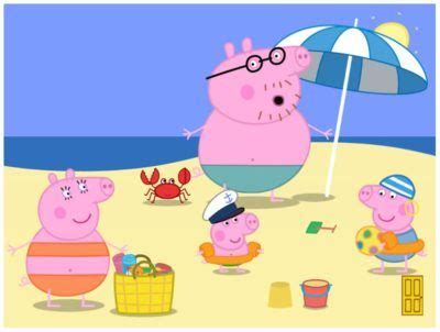 Juegos De Pintar A Peppa Pig En La Playa - Tengo un Juego