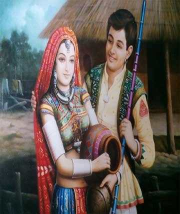 Rajput painting, paintings of Rajasthani