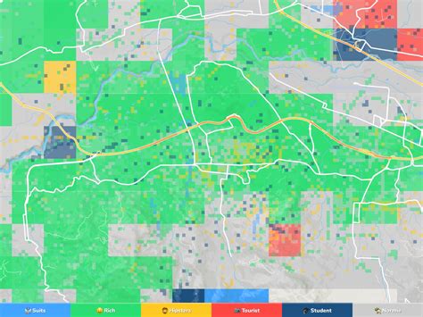 San José Neighborhood Map