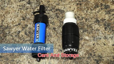 Sawyer Water Filter Cleaning and Storage - YouTube