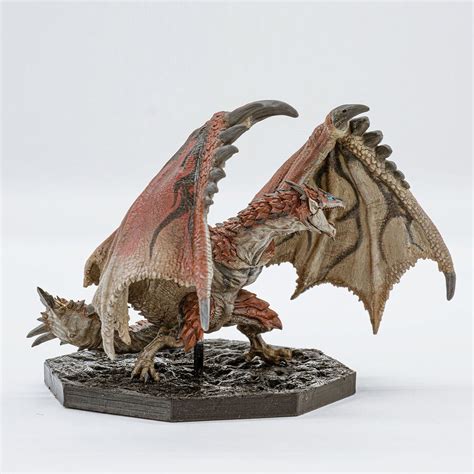 Monster Hunter Rathalos Figure Builder Cube Statue