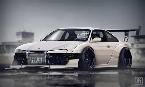 Nissan Silvia Rocket Bunny S14 - automotive wallpaper