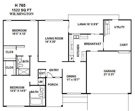 Sun City West Az Home Floor Plans - floorplans.click