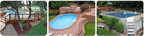 15 Awesome Above Ground Pool Deck Designs - In The Swim Pool Blog