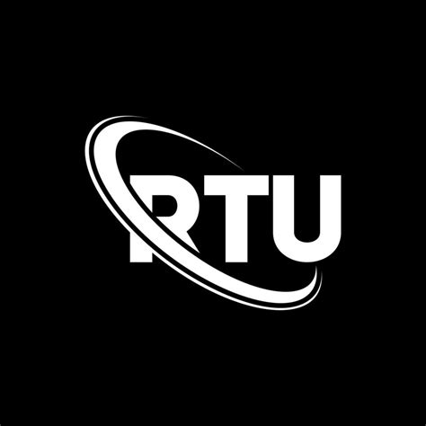 RTU logo. RTU letter. RTU letter logo design. Initials RTU logo linked with circle and uppercase ...