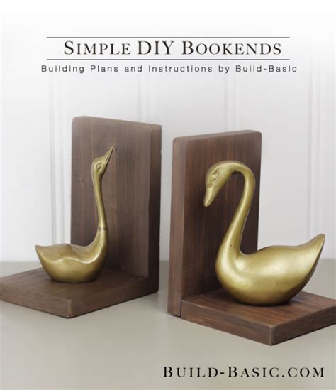 Build Simple DIY Bookends - Build Basic