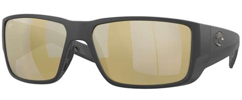 Costa Blackfin Pro Sunglasses - Matte Black/Sunrise Silver Mirror 580G