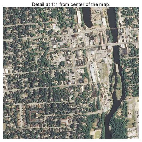 Aerial Photography Map of Batavia, IL Illinois