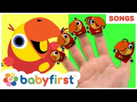 Finger family song with Larry | Nursery rhymes for babies | Sing along | Baby Songs | BabyFirst ...