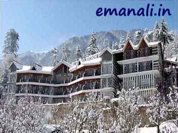 Manali hotels resorts cottages budget, 5 star with tariff list