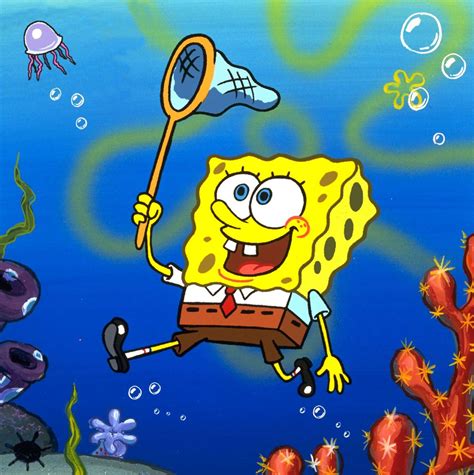 Spongebob jellyfishing - Spongebob Squarepants Photo (43381957) - Fanpop