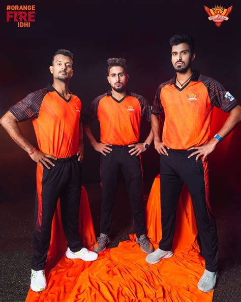 IPL 2023 SRH Jersey Unveiled By the Franchise - CHECK PIC