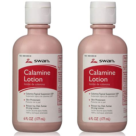 Swan Calamine Lotion - (2) 6 Oz. Bottles - Walmart.com - Walmart.com