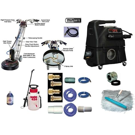 Rotovac Bundle CFX 360i High Flow Extraction Power Wand Starter Package Carpet Cleaning System