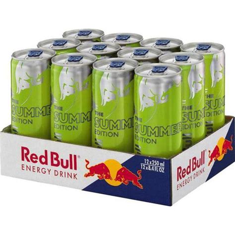 Red Bull Summer Edition 25cl (pack de 12) - selfdrinks.com