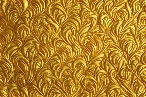 Premium Photo | Gold background with a pattern in it