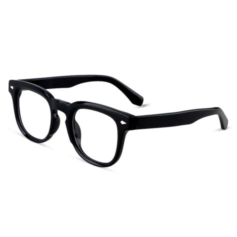 Gould Square Black Glasses - Aoolia.com