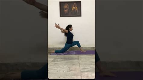 Short Sequence Series 2 - Veerabhadrasana Variations Ft @Sonia Mahajan - YouTube