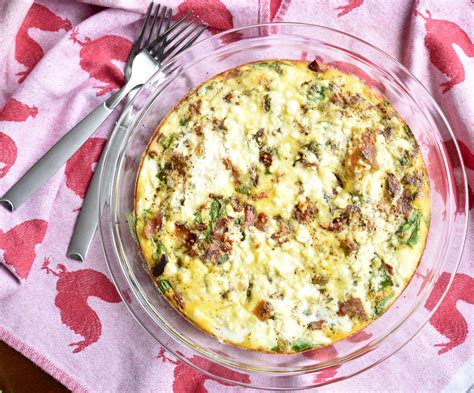 Bacon and Spinach Quiche – Stephanie Spring