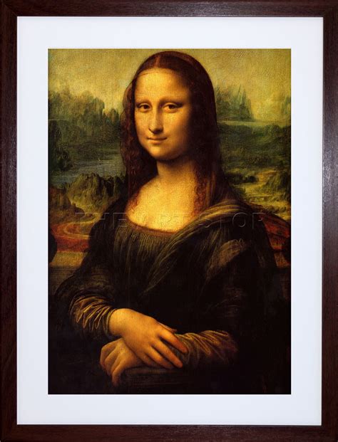 Mona Lisa Original Painting Framed at PaintingValley.com | Explore collection of Mona Lisa ...