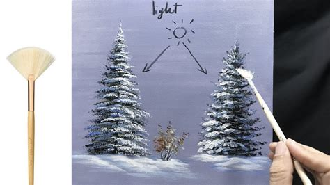 Paintings Of Trees In Winter