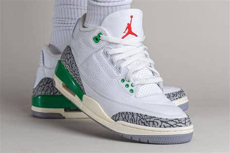 Official Images Of the Air Jordan 3 "Lucky Green" in 2023 | Air jordans ...