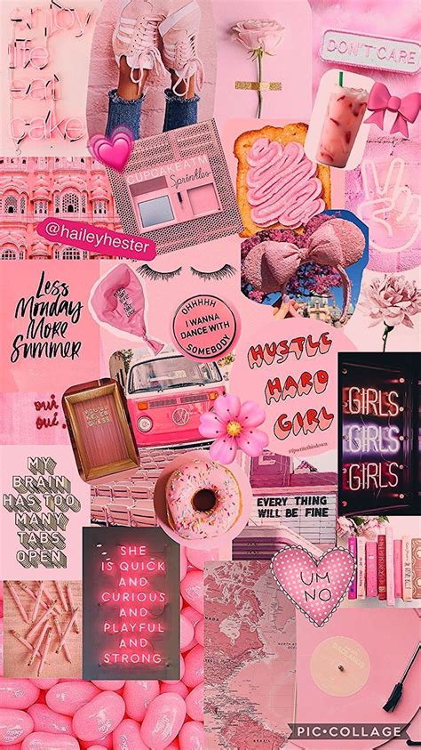 Girly Cute Wallpaper Iphone Vintage Pink Aesthetic Wallpaper - Download ...