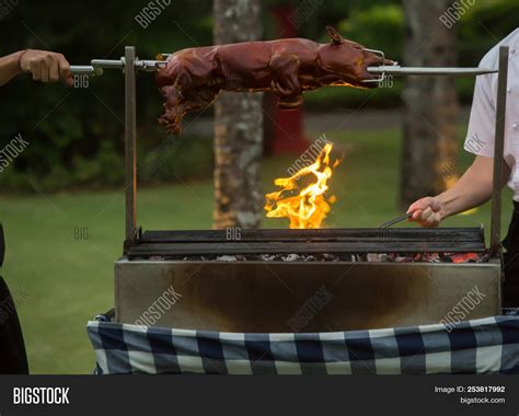 Imagen y foto Suckling Pig Bbq On (prueba gratis) | Bigstock