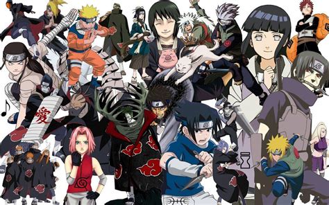 Naruto Characters Wallpapers - Top Free Naruto Characters Backgrounds ...