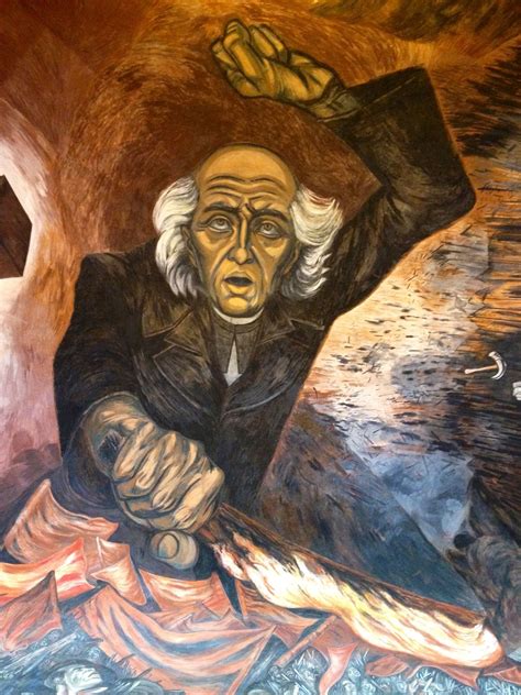 Mural José Clemente Orozco - Miguel Hidalgo Padre de la Patria @ Palacio de Gobierno ...