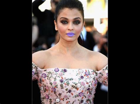 Aishwarya Rai Speaks On Her Purple Lipstick, Aishwarya Rai Cannes ...