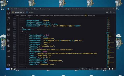 New Microsoft Code and Terminal Font Cascadia Code - Thomas Maurer