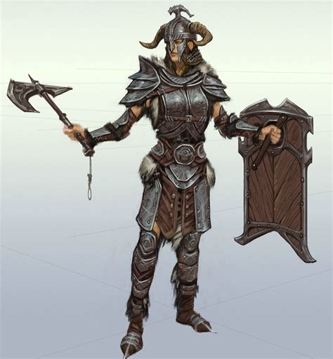 Female Steel Armor Art - The Elder Scrolls V: Skyrim Art Gallery