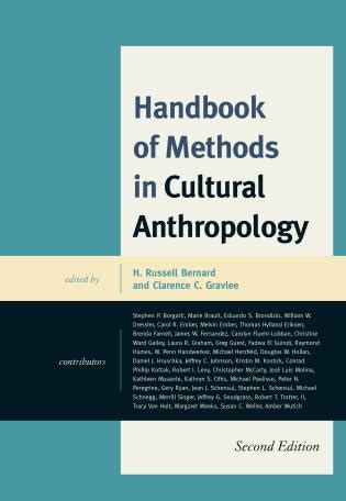 Handbook of Methods in Cultural Anthropology, Second Edition - 9780759120723